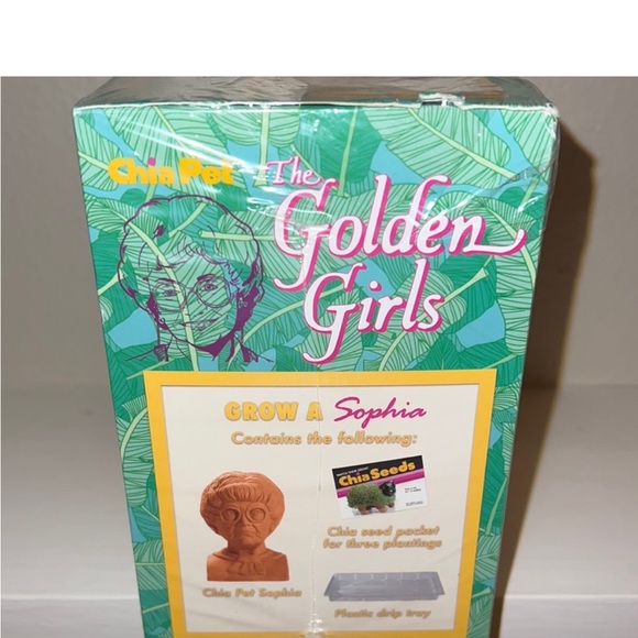 Golden Girls Chia Pet. Sophia NIB - Picture 5 of 6